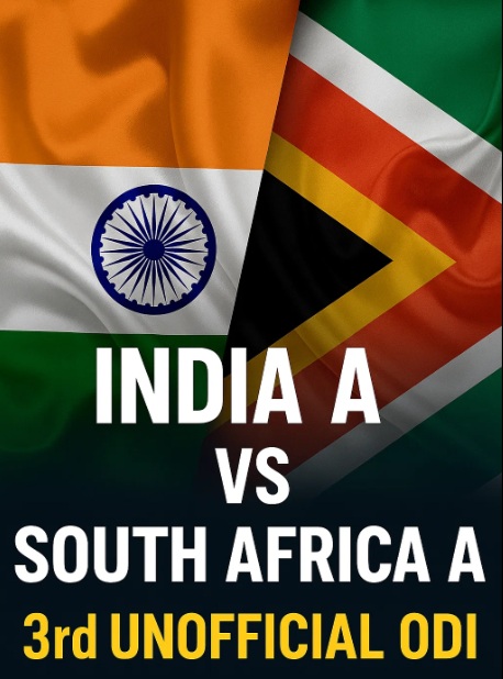 India A vs South Africa A 3rd Unofficial ODI
