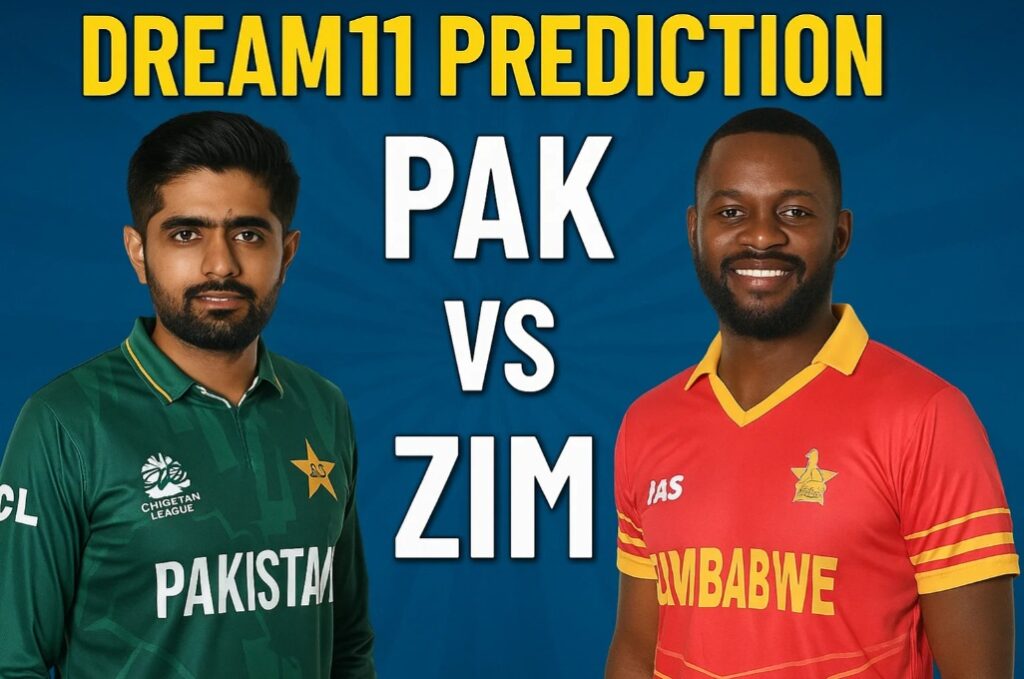 PAK vs ZIM Dream11 Prediction
