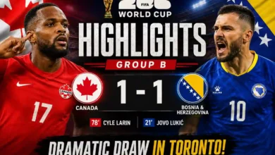 Canada vs Bosnia and Herzegovina Highlights 2026 FIFA World Cup Group B Match
