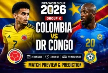 Colombia vs DR Congo FIFA World Cup 2026