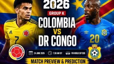 Colombia vs DR Congo FIFA World Cup 2026