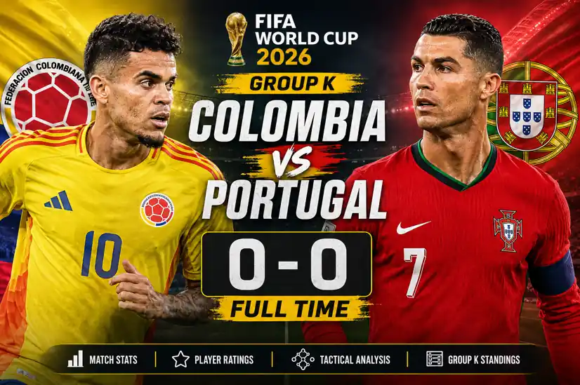 Colombia vs Portugal Group K FIFA World Cup 2026 Epic Battle 1 Colombia vs Portugal Group K