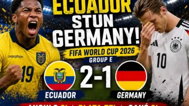 Ecuador vs Germany: Stunning 2-1 World Cup Win