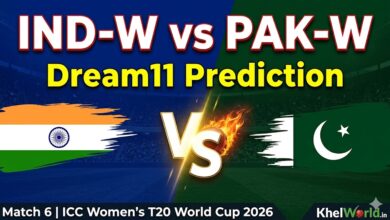 IND-W vs PAK-W Dream11 Team