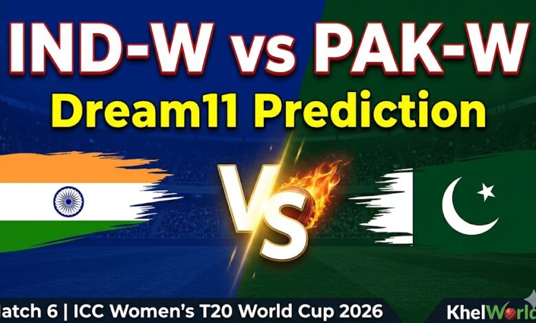 IND-W vs PAK-W Dream11 Team