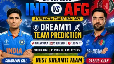 IND vs AFG Dream11 Team Prediction First ODI 2026