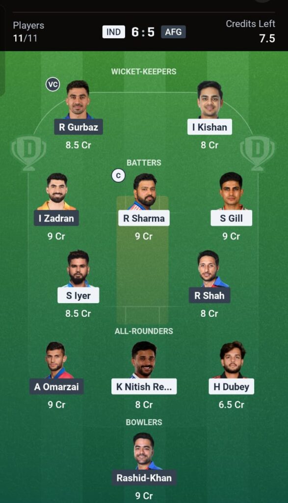 India vs Afghanistan 2nd ODI e1781616911839