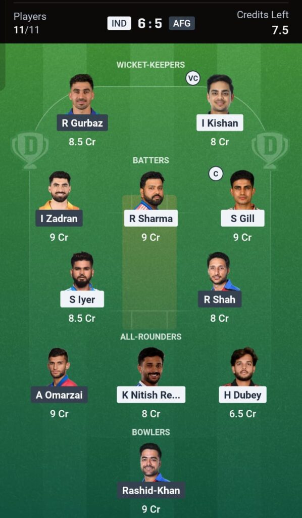 India vs Afghanistan 2nd ODI match e1781616825971