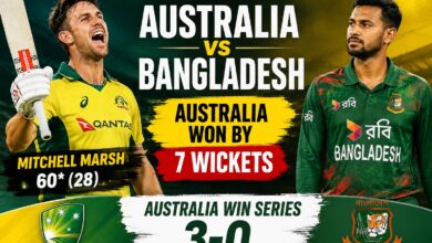 Bangladesh vs Australia 3rd T20I