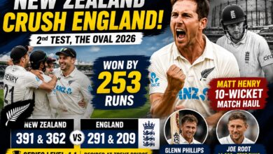 ENG vs NZ 2nd Test 2026