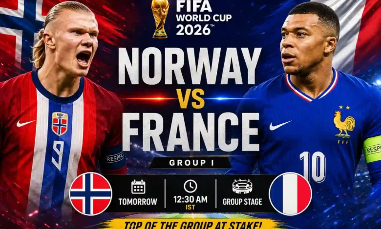 Norway vs France FIFA WC 2026 Prediction