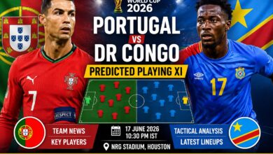 Portugal vs DR Congo Predicted Playing XI