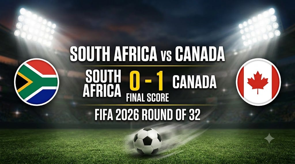 Thrilling South Africa vs Canada FIFA 2026 Knockout Match 1 South Africa vs Canada FIFA 2026 Round of 32 featured image