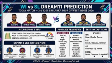 WI vs SL Dream11 Prediction Today Match