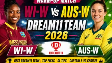 WI-W vs AUS-W Warm-up Match Dream11 Team 2026
