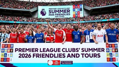 EPL Summer Friendlies 2026
