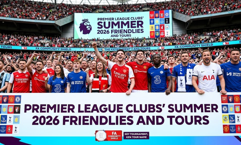EPL Summer Friendlies 2026