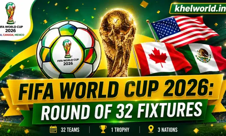 FIFA World Cup Round of 32 Fixtures 2026