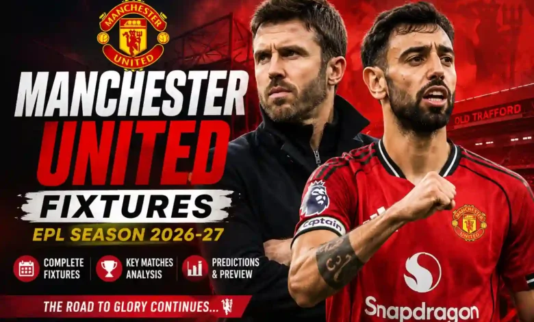 Manchester United Fixtures EPL Season 2026-27 Full Schedule 11 Manchester United Fixtures EPL Season 2026-27