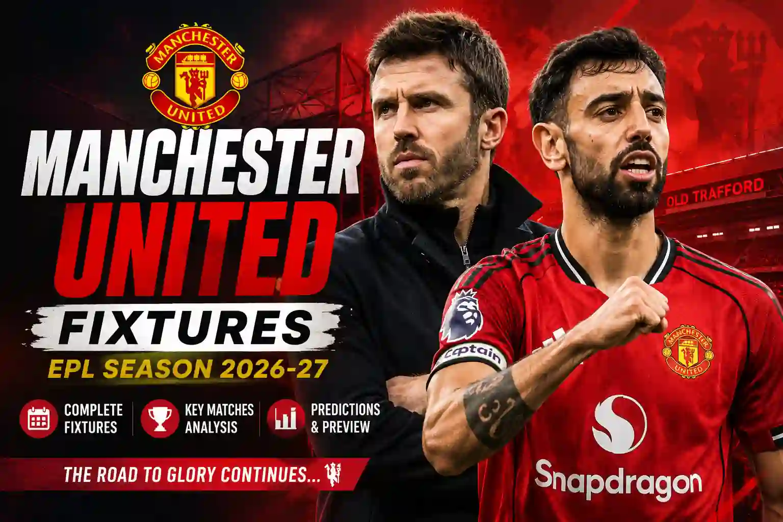 Manchester United Fixtures EPL Season 2026-27 Full Schedule 1 Manchester United Fixtures EPL Season 2026-27