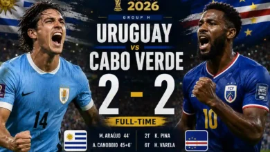 Uruguay vs Cabo Verde FIFA World Cup 2026