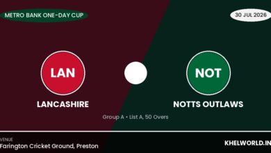 Lancashire vs Nottinghamshire