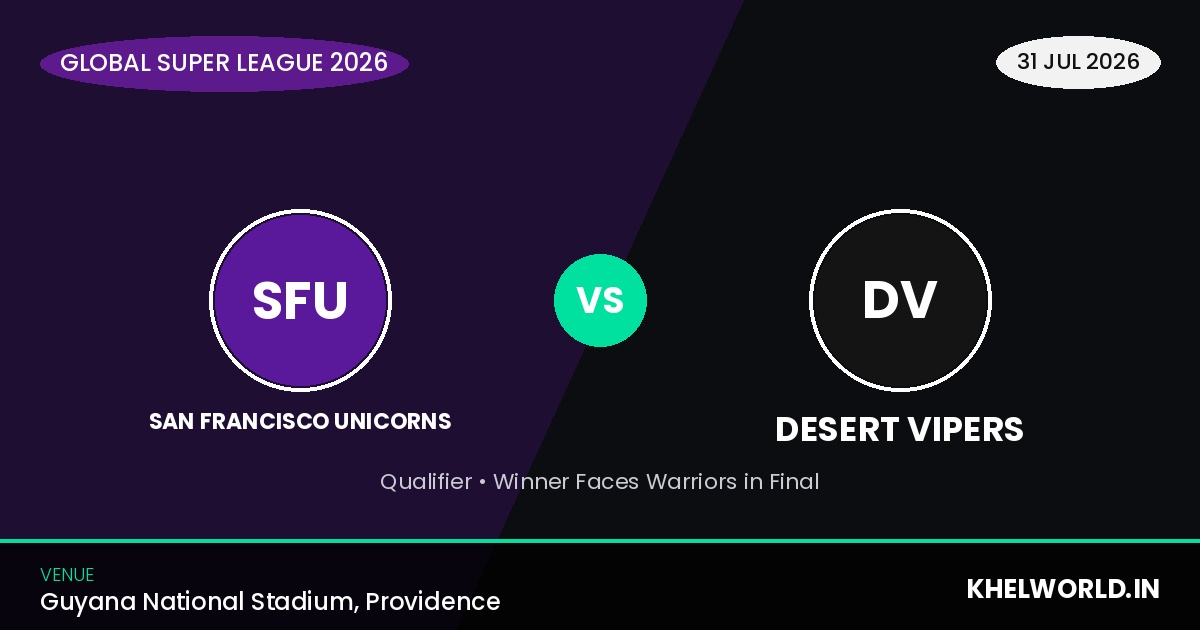 6 gsl qualifier unicorns vs vipers