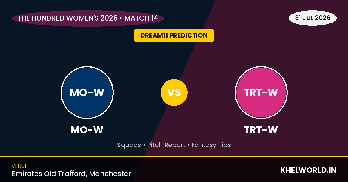 MO-W vs TRT-W Dream11 Prediction