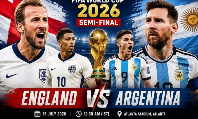 England vs Argentina Semifinal Prediction