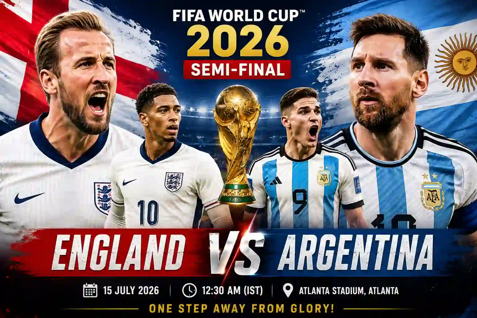 England vs Argentina Semifinal Prediction FIFA World Cup 2026 1 England vs Argentina Semifinal Prediction