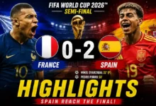 France vs Spain FIFA World Cup 2026 Highlights: Spain Beat France 2-0 to Reach the World Cup Final