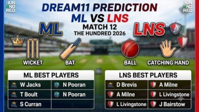 ML vs LNS Dream11 Prediction Match 12