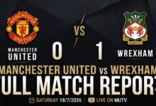 Manchester United vs Wrexham Full Match Report 2026