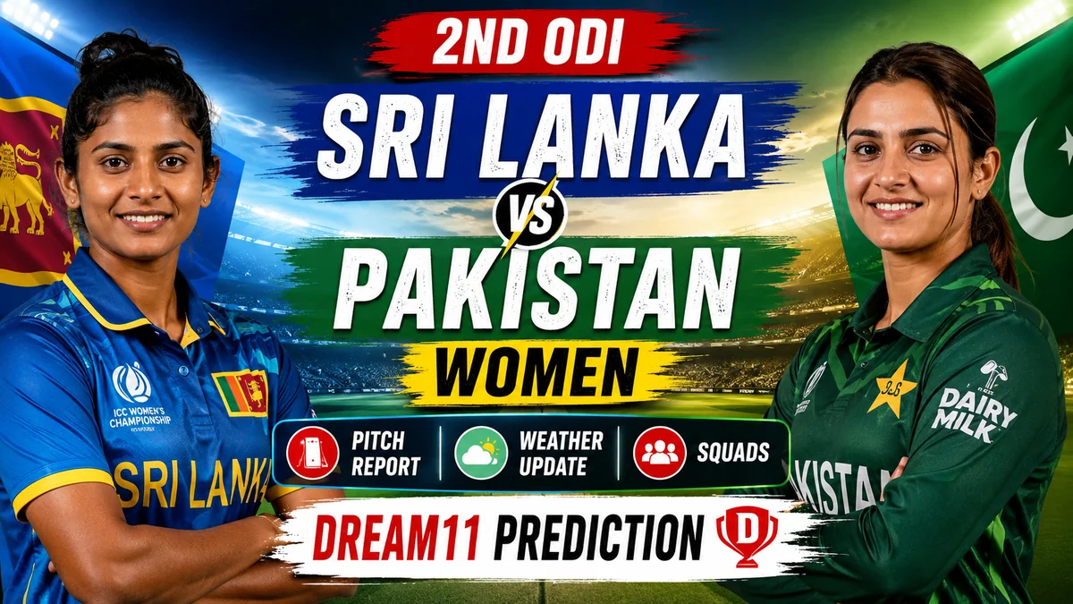 Sri Lanka Women vs Pakistan Women, 2nd ODI: Match Preview, Pitch Report, Squads and Dream11 Prediction