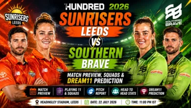 Sunrisers Leeds vs Southern Brave