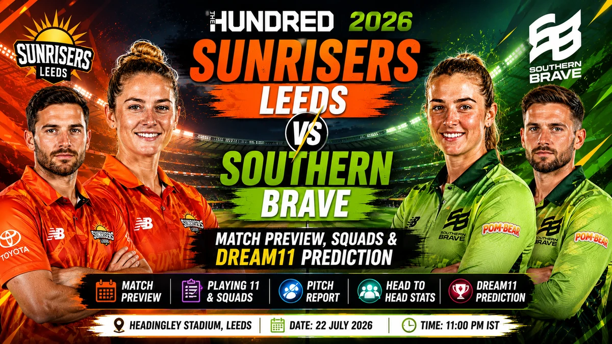 Sunrisers Leeds vs Southern Brave