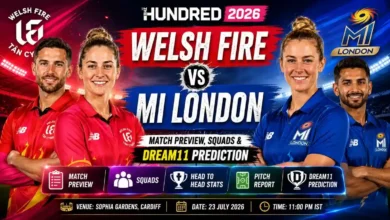 Welsh Fire vs MI London