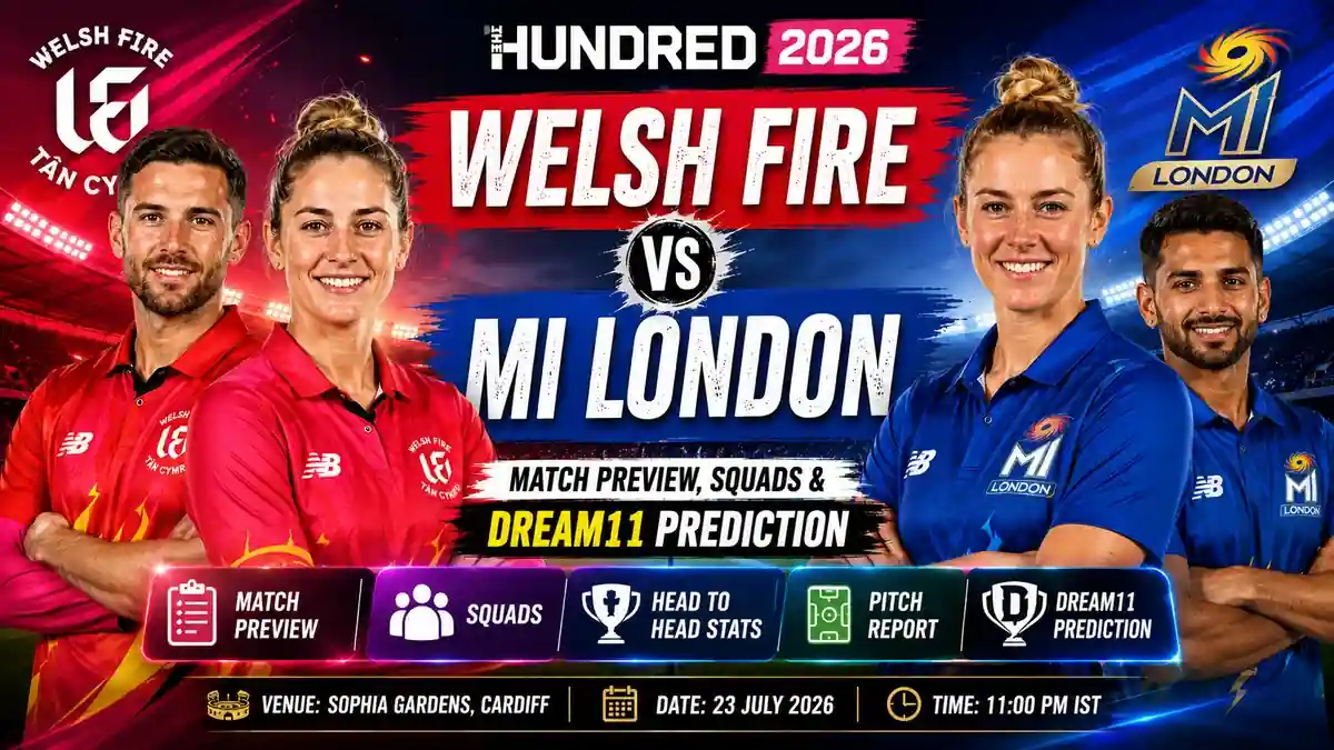 Welsh Fire vs MI London