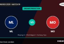 ML vs MO Dream11 Prediction