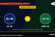 SL-W vs PAK-W Dream11 Prediction 2nd T20