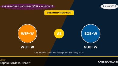 WEF-W vs SOB-W Dream11 Prediction