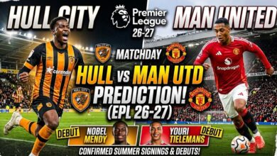 Hull City vs Manchester United Prediction EPL 26-27: Preview, Lineups, Debuts & Odds 1 Hull City vs Manchester United Prediction EPL 26-27