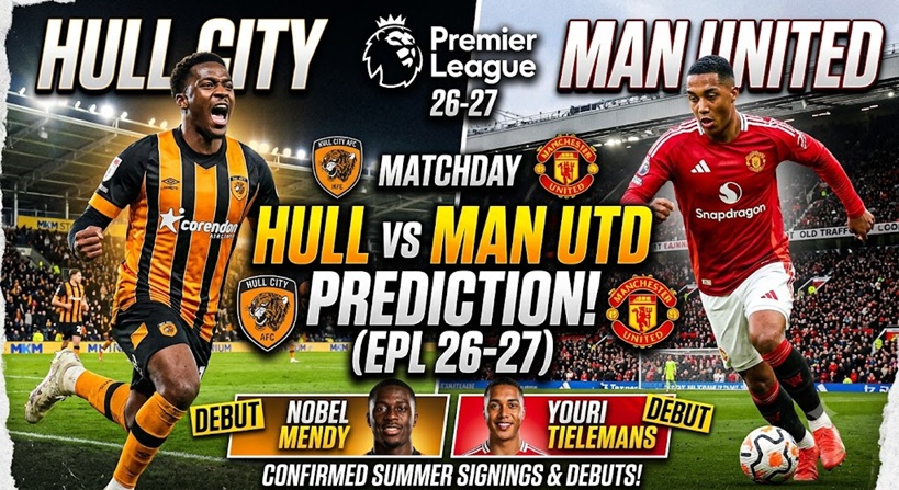 Hull City vs Manchester United Prediction EPL 26-27
