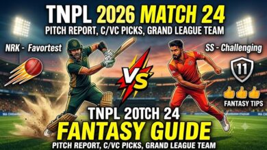 NRK vs SS Dream11 Prediction Match 24 TNPL 2026