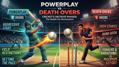 Powerplay vs Death overs