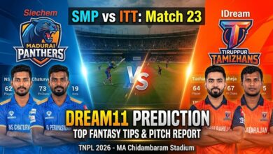 SMP vs ITT Dream11 prediction Today Match 23 TNPL 2026