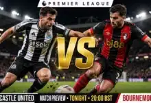 Newcastle United vs AFC Bournemouth