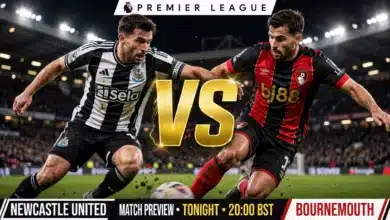 Newcastle United vs AFC Bournemouth
