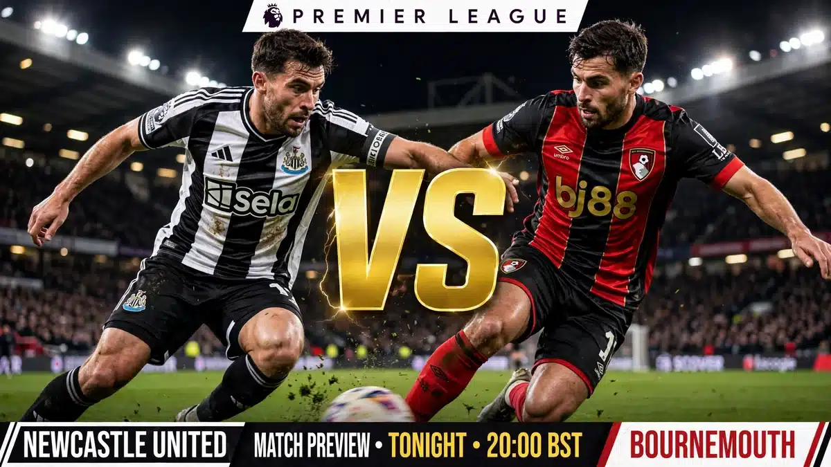 Newcastle United vs AFC Bournemouth