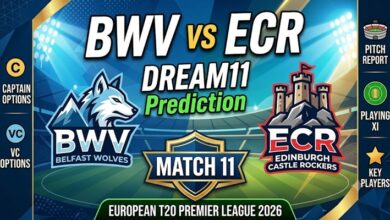 BWV vs ECR Dream11 Prediction: Match 11, ETPL 2026 Best Fantasy Tips 2 BWV vs ECR Dream11 Prediction Match 11